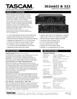 Tascam 302-Mk2 - Brochure 